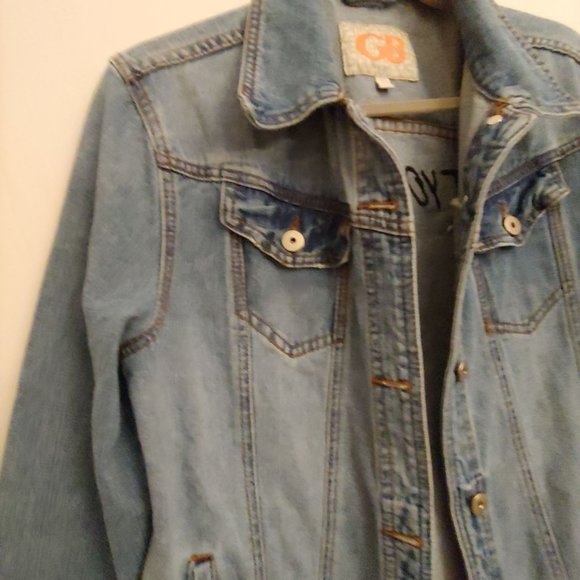 GB Not Your Girl brand jea denim jacket XS - Picture 5 of 16